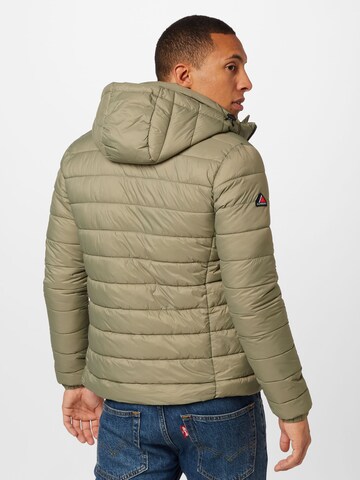 Superdry Between-Season Jacket 'Fuji' in Green