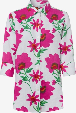 Chemisier Marie Lund en rose : devant