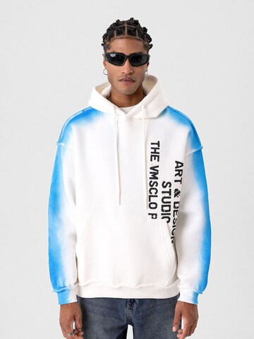 Sweat-shirt 'Carlos' Dandalo en blanc : devant