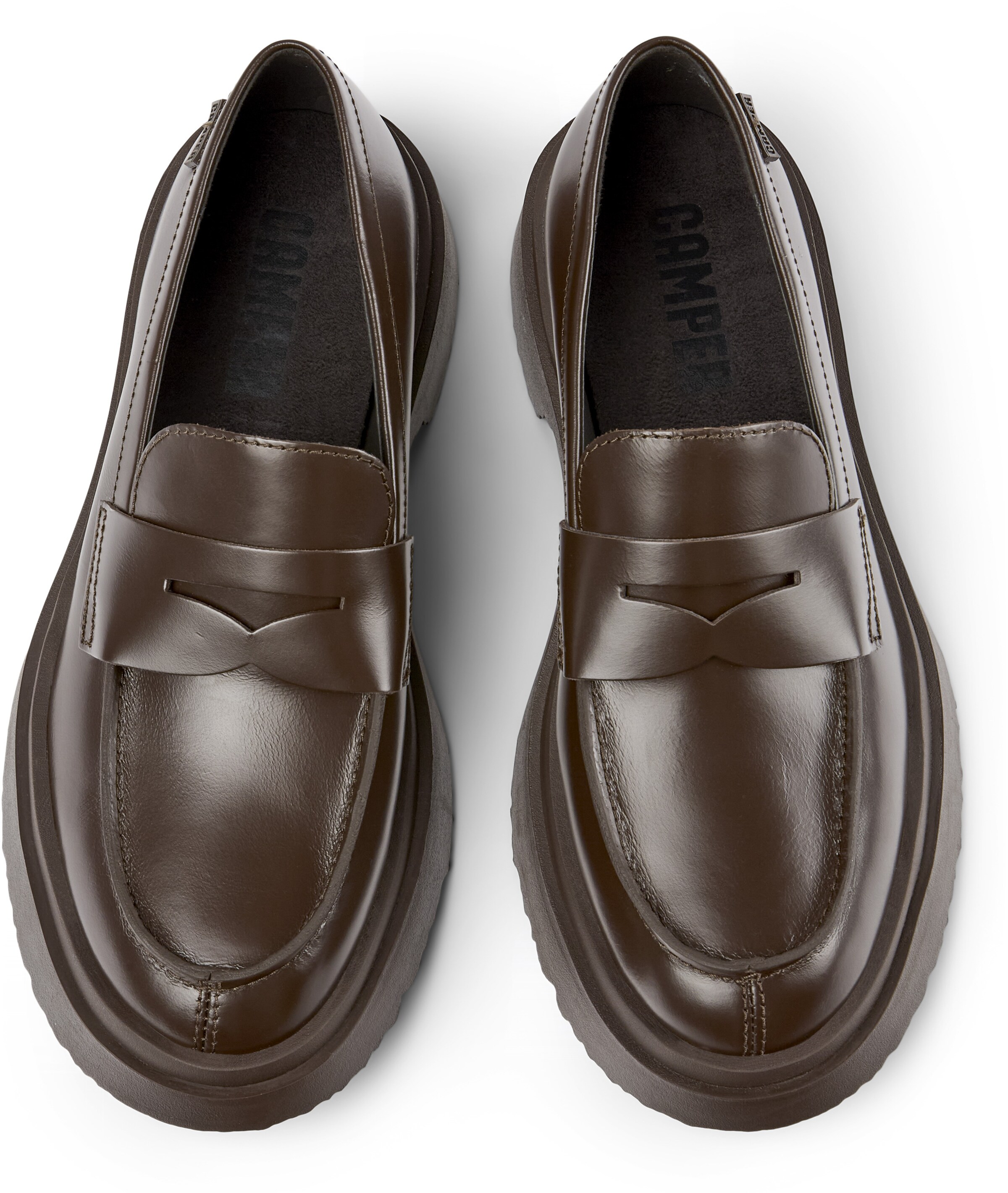 Mocassin 'Walden Twins' CAMPER en marron