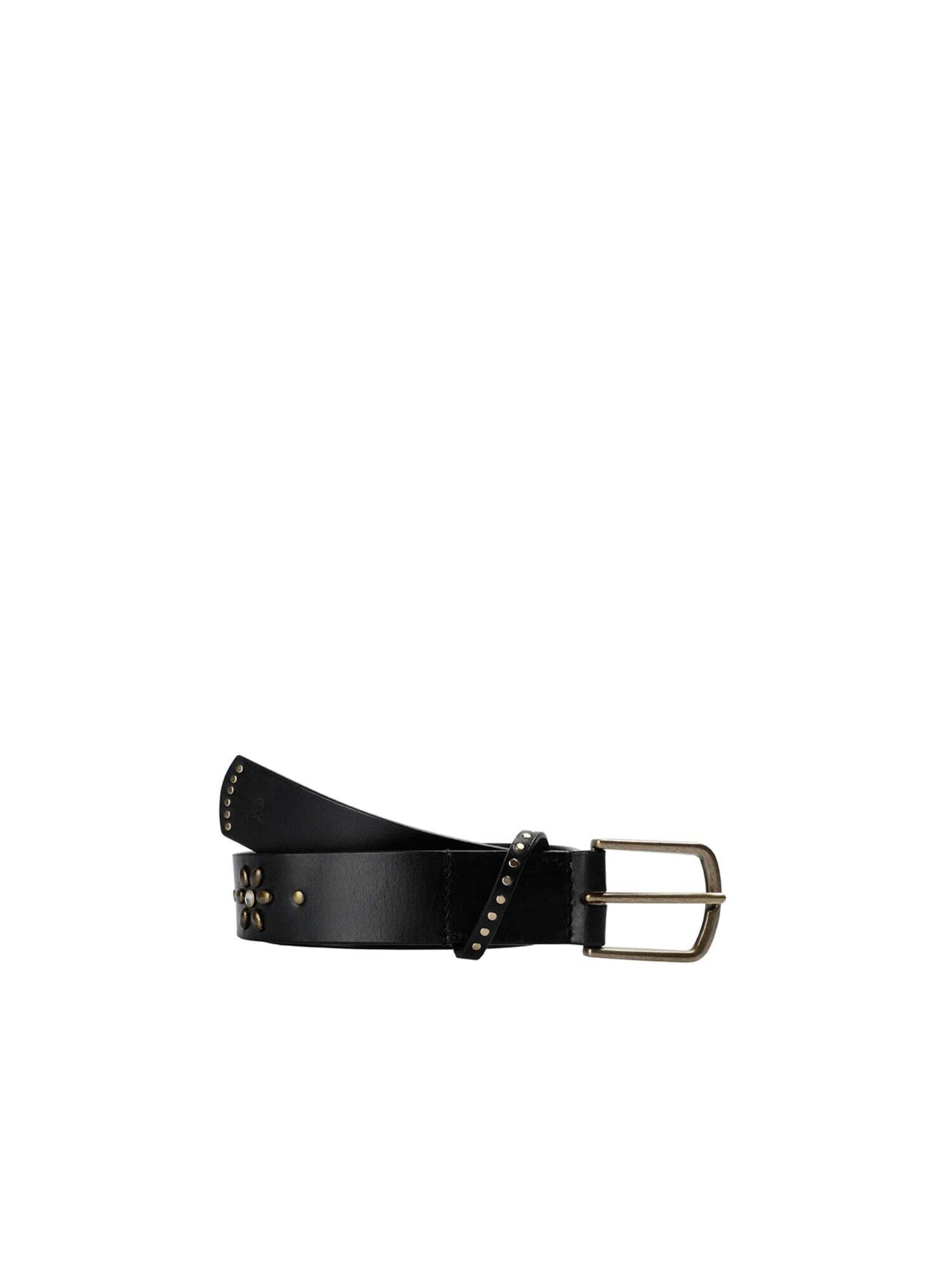 Scalpers Belt ' ' in Black: front