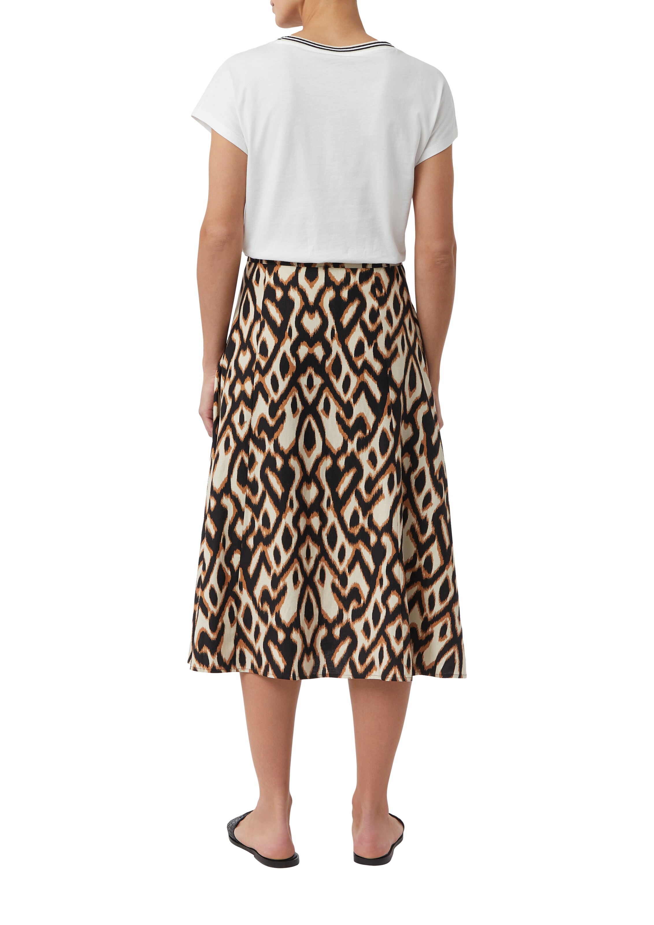 COMMA T-Shirt in Weiß