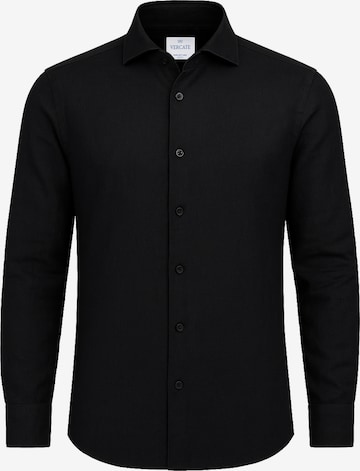Chemise business 'No. 25' Vercate en noir : devant
