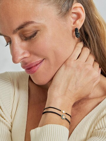 Braccialetto 'Isrha' di Luxenter in nero