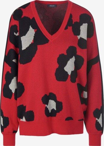 Pull-over Basler en rouge : devant