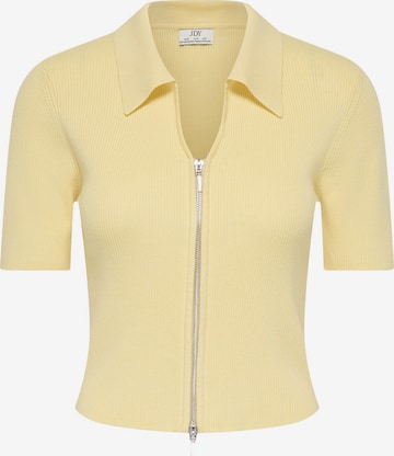 Cardigan 'JDYNANNA' JDY en jaune : devant