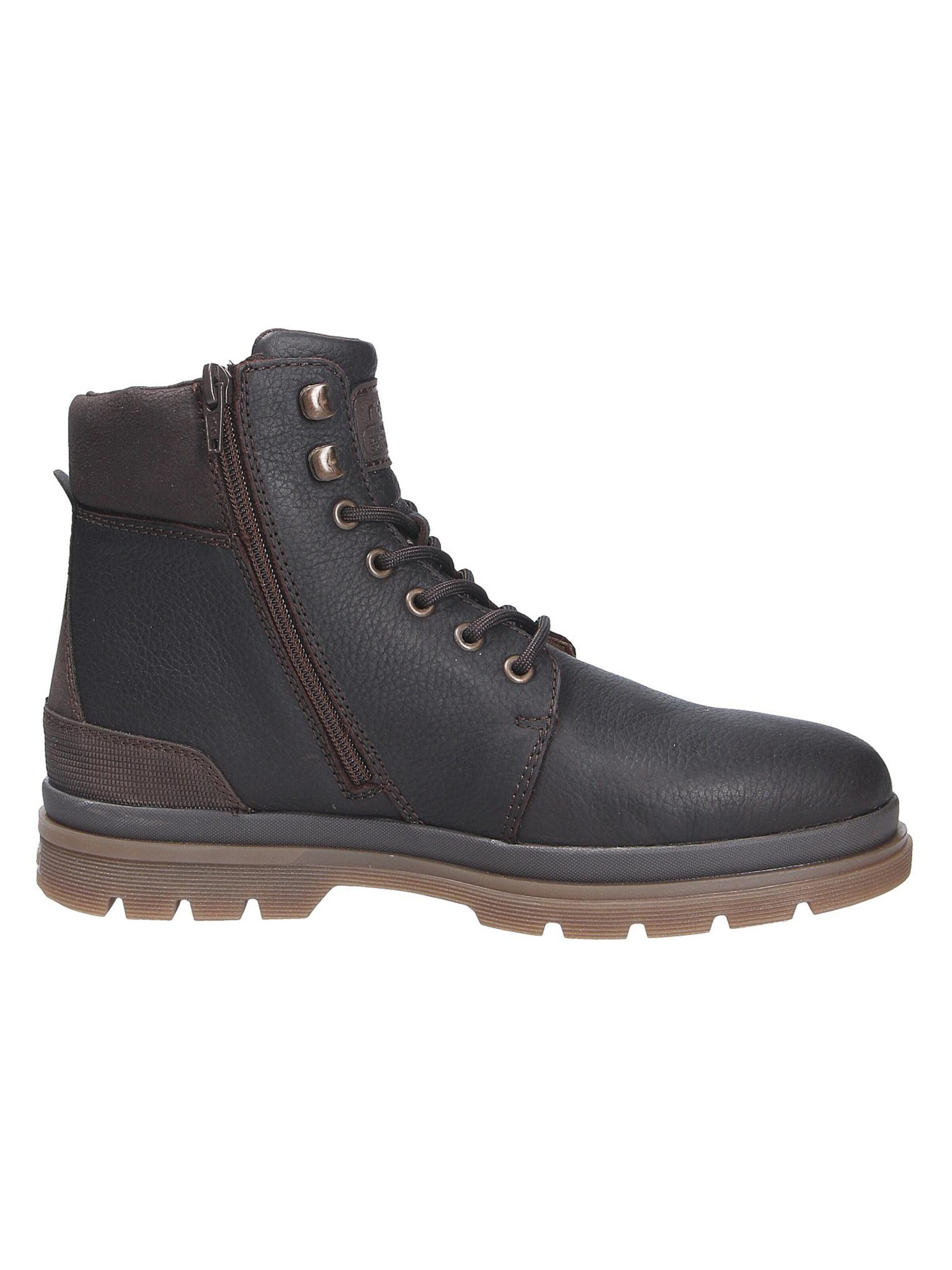 Boots stringati di Rieker in marrone