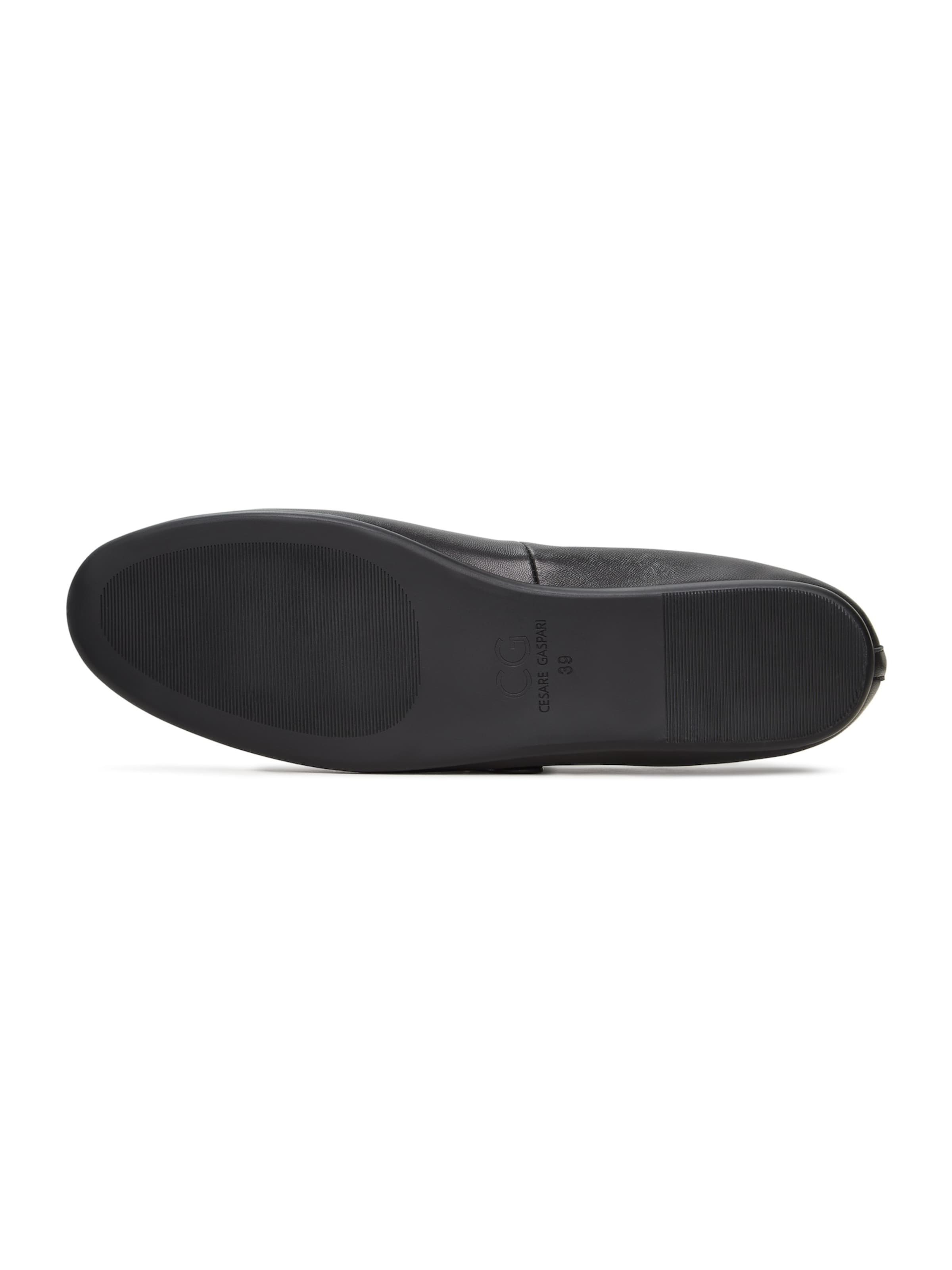 CESARE GASPARI Ballerina 'Jane' in Black