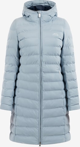 ICEBOUND Raincoat in Blue: front