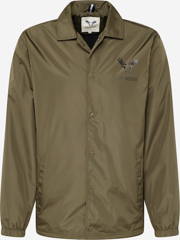 Veste mi-saison 'Lake' Fat Moose en vert : devant