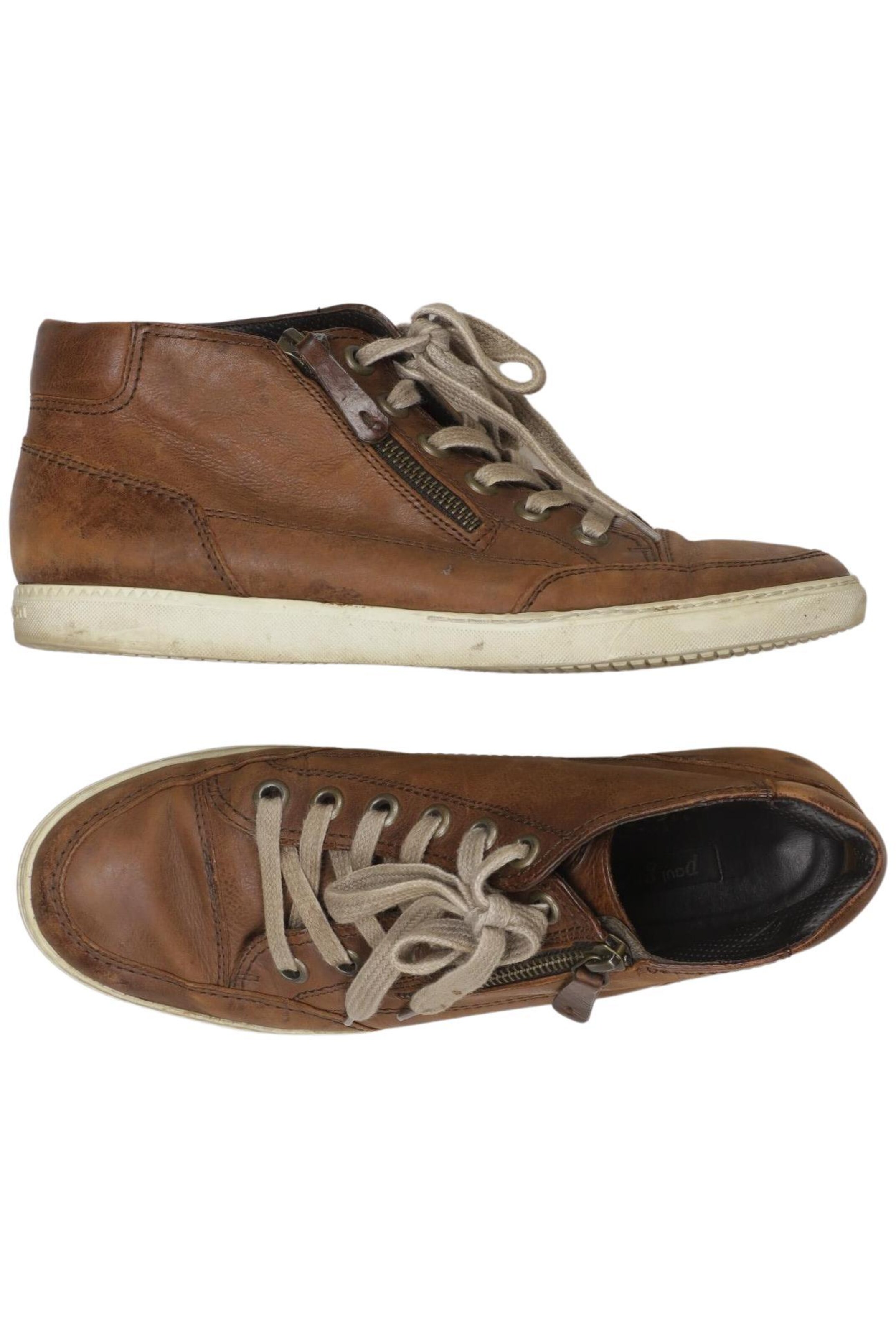 Paul Green Flats & Loafers in 39 in Brown: front