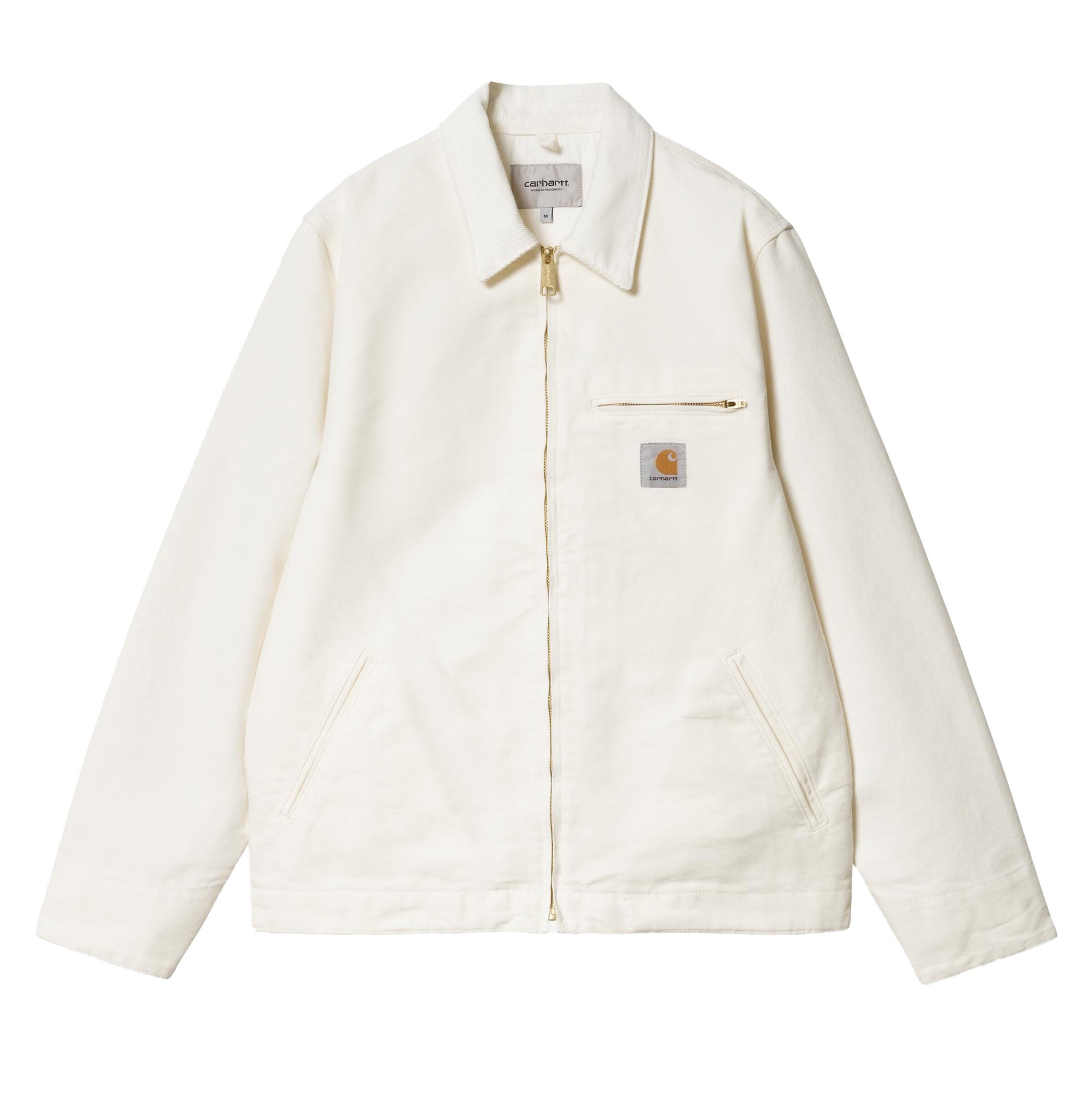 Carhartt WIP Between-Season Jacket 'Detroit' in S in Beige / Grey / Orange / Black, Item view