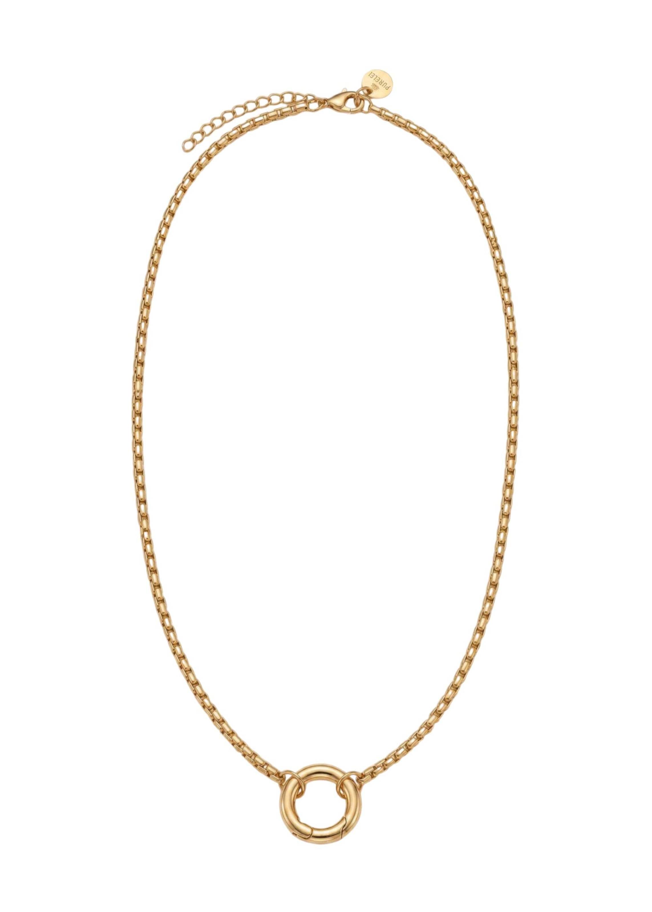 PURELEI - Cadena 'Ressonance Charm' en oro: frente