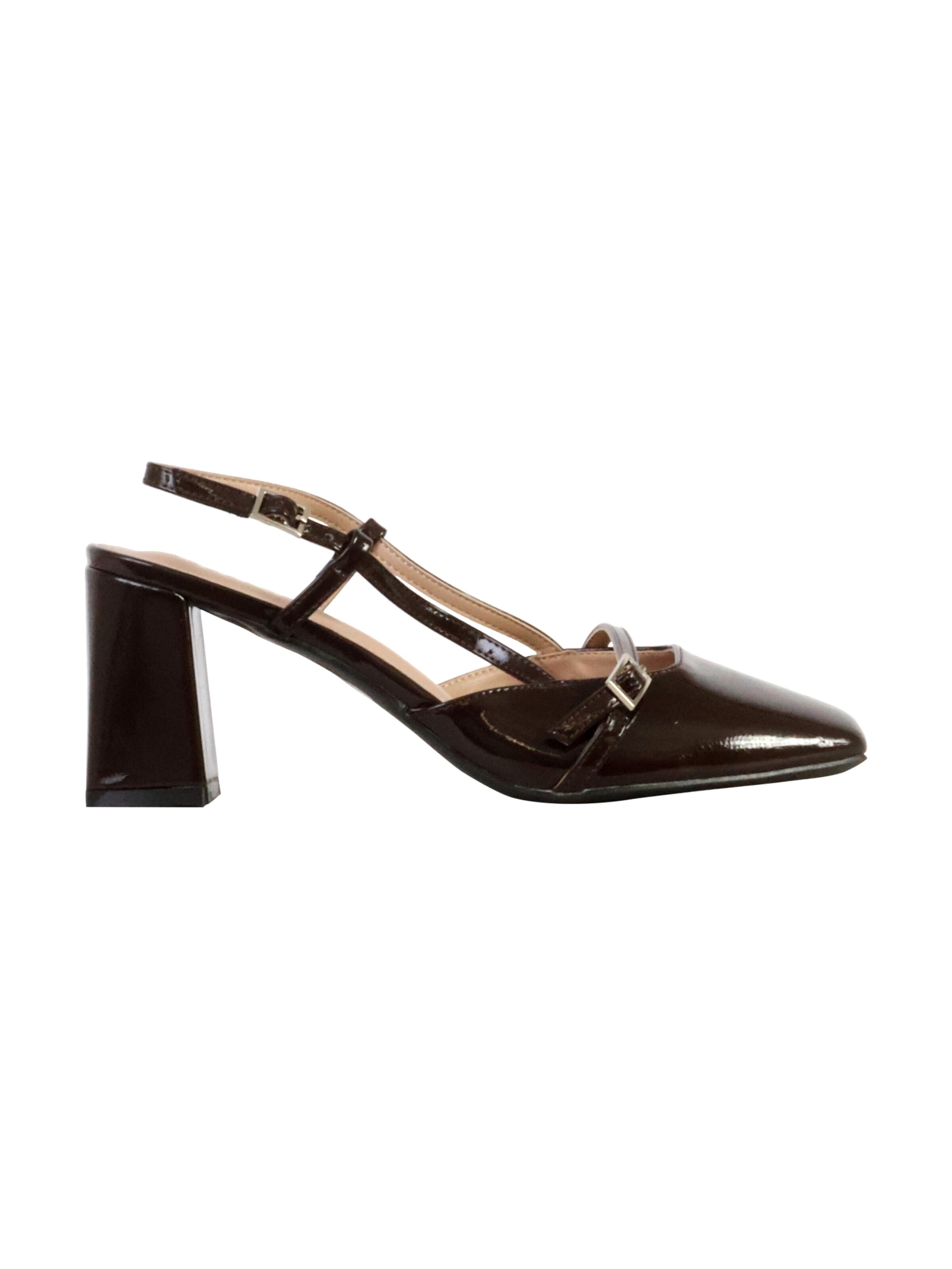 Super Mode Sandaal 'Inia-Sandalen mit Absatz' in Bruin