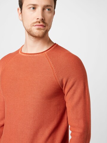 Only & Sons Regular Fit Pullover 'Dextor' in Rot