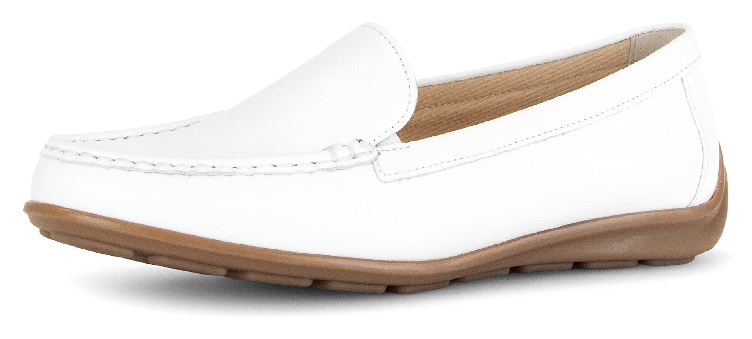 GABOR Mokassin in Weiß: Vorderseite