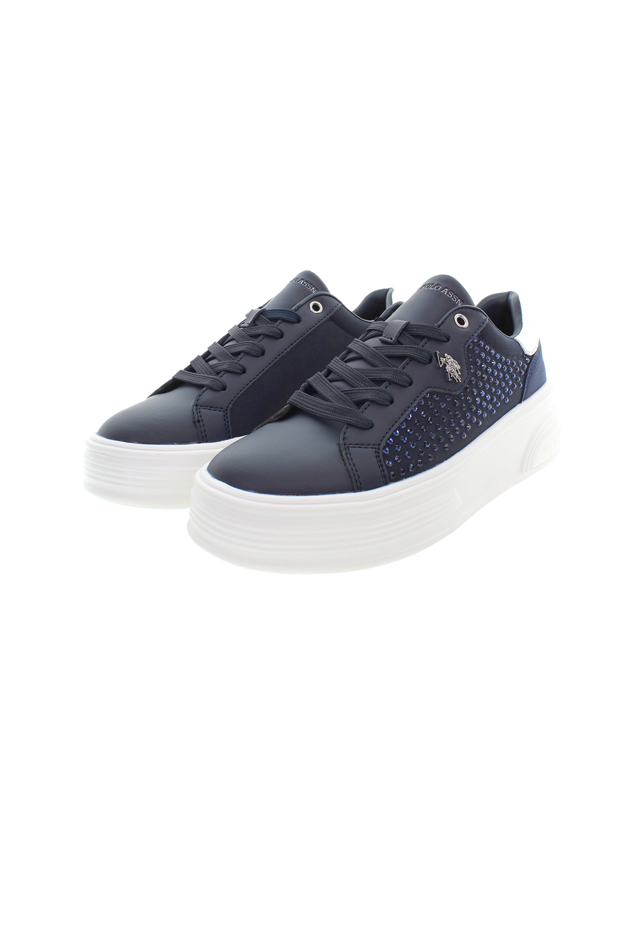 U.S. POLO ASSN. Sneakers laag in Blauw