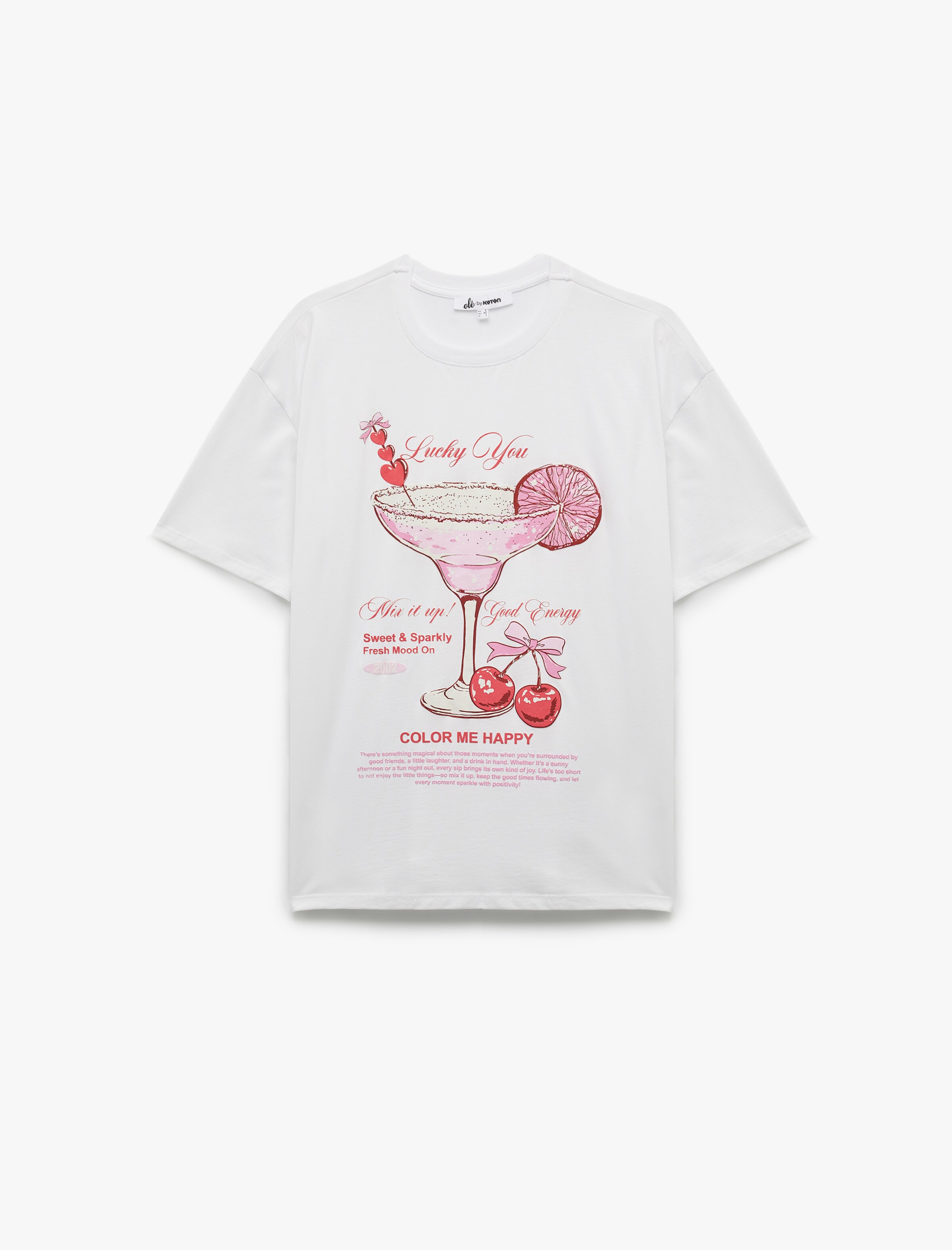 Koton Shirt in Weiß: Vorderseite