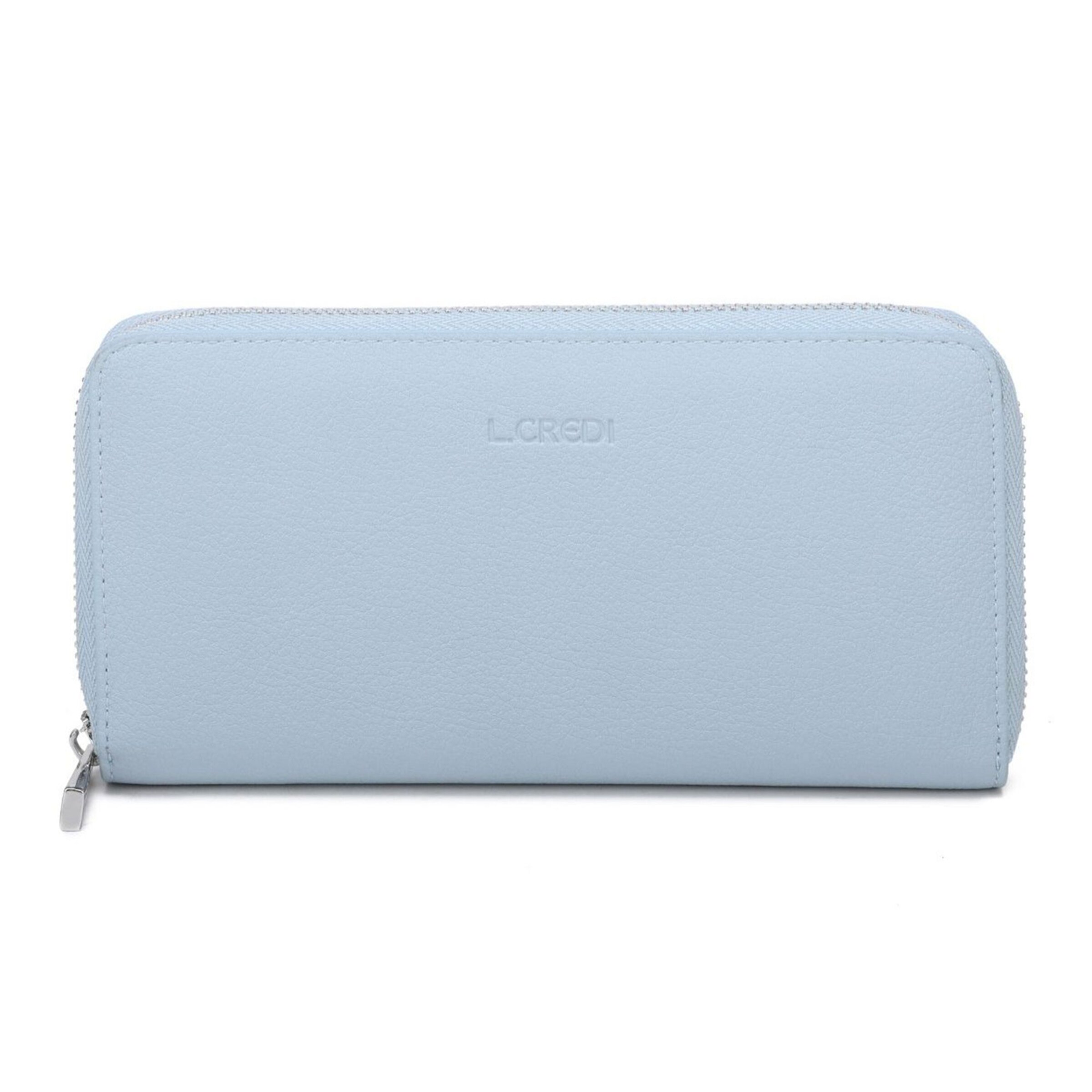 L.CREDI Wallet 'Polly' in Blue: front