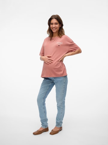 MAMALICIOUS Shirt 'MLMAMIE' in Red
