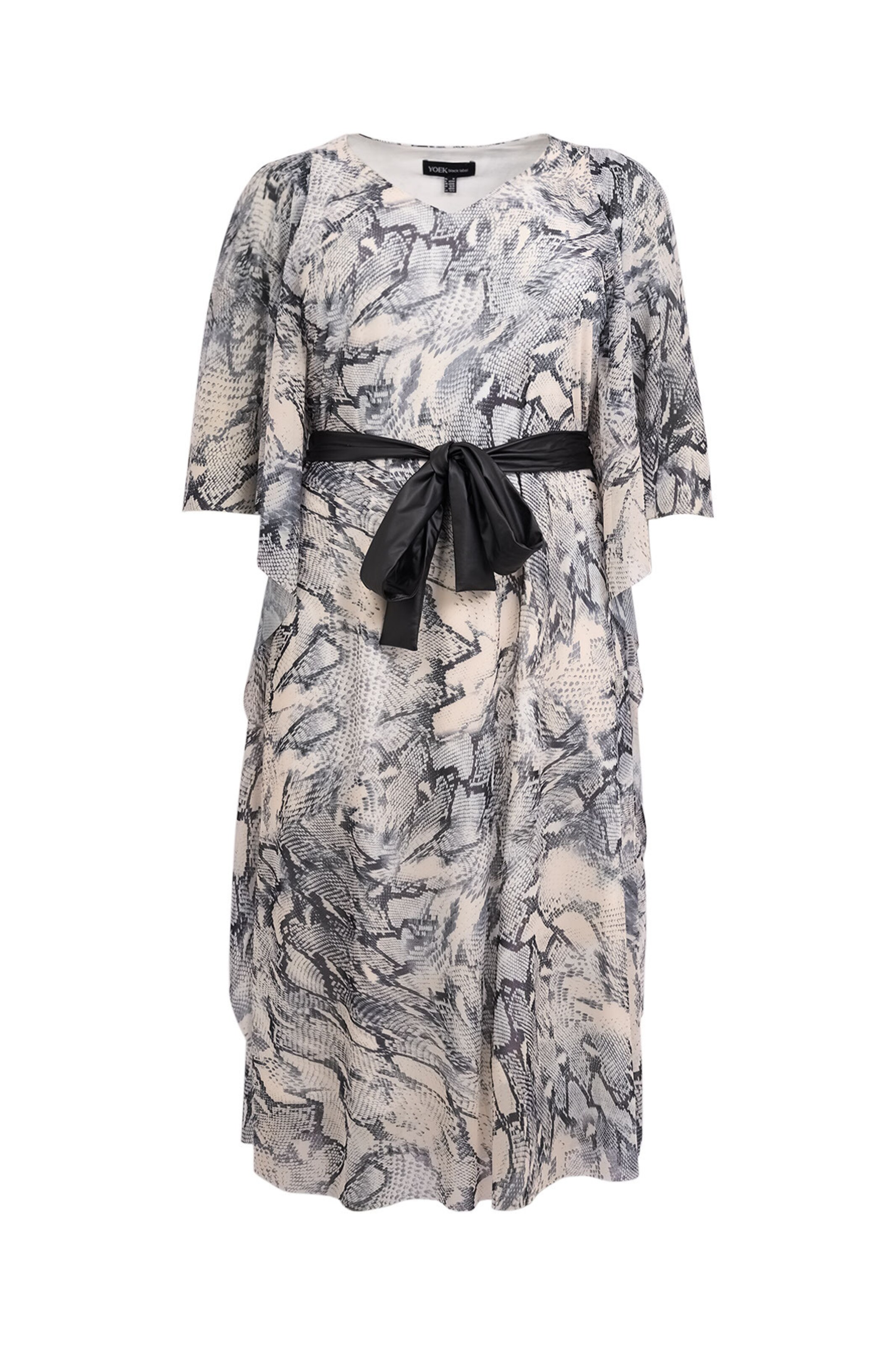 Robe YOEK en gris : devant