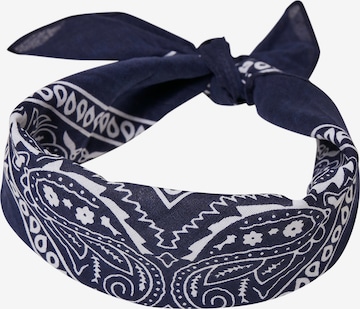 Foulard Urban Classics en bleu : devant