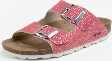 Chaussures ouvertes 'Atlas' Bayton en rose : devant