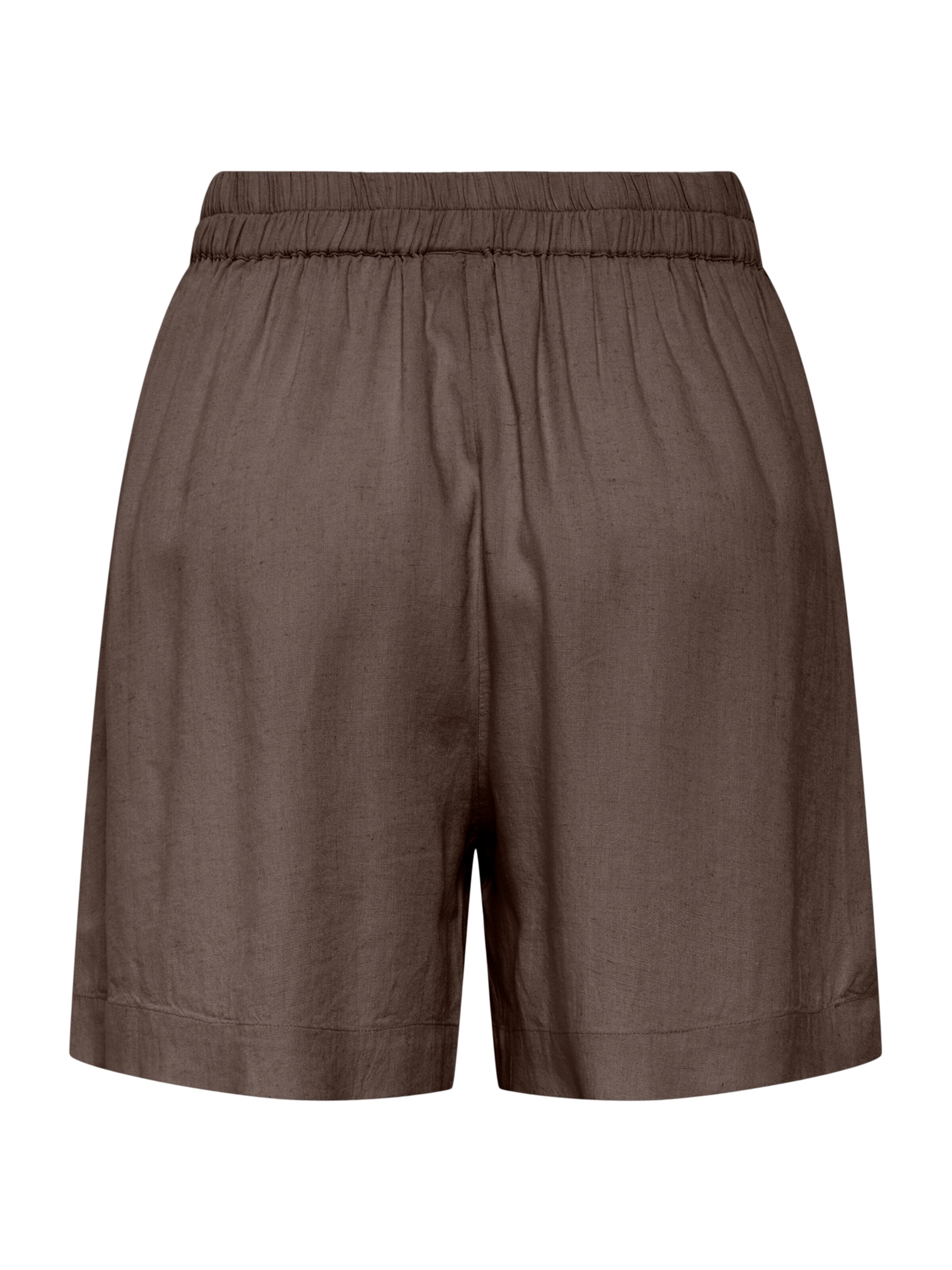 PIECES - Loosefit Calças 'PCPIA' em castanho