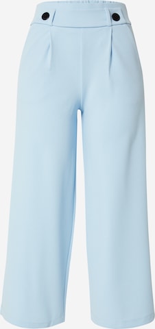 JDY Wide leg Pleat-Front Pants 'Geggo' in Blue: front