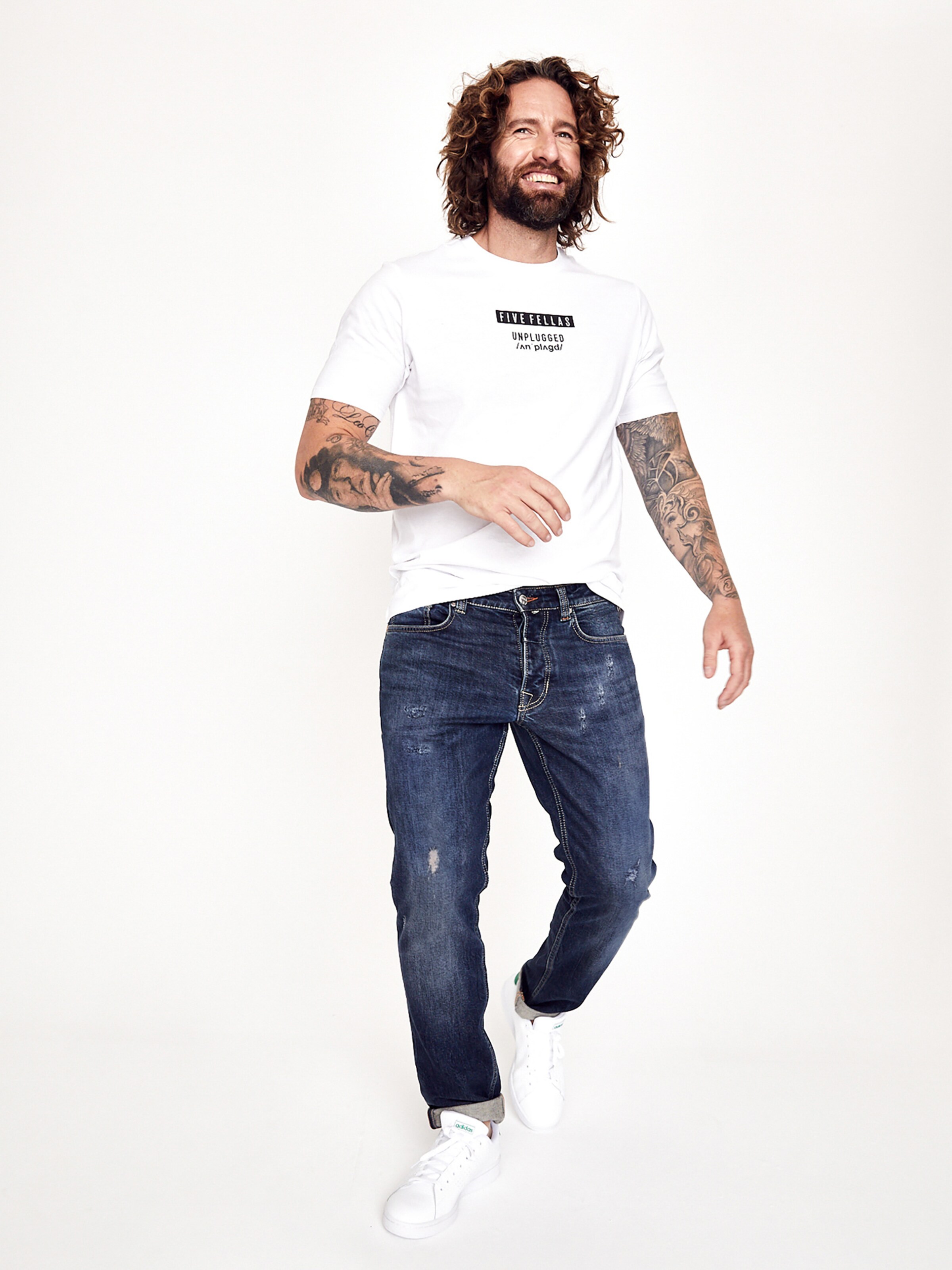 Männer Jeans Five Fellas Jeans 'Danny' in Blau - IE49921 Männer Jeans Five Fellas Jeans 'Danny' in Blau - IE49921