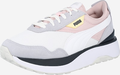 PUMA Sneaker 'Cruise Rider' in pastellgelb / grau / rosa / schwarz / weiß, Produktansicht