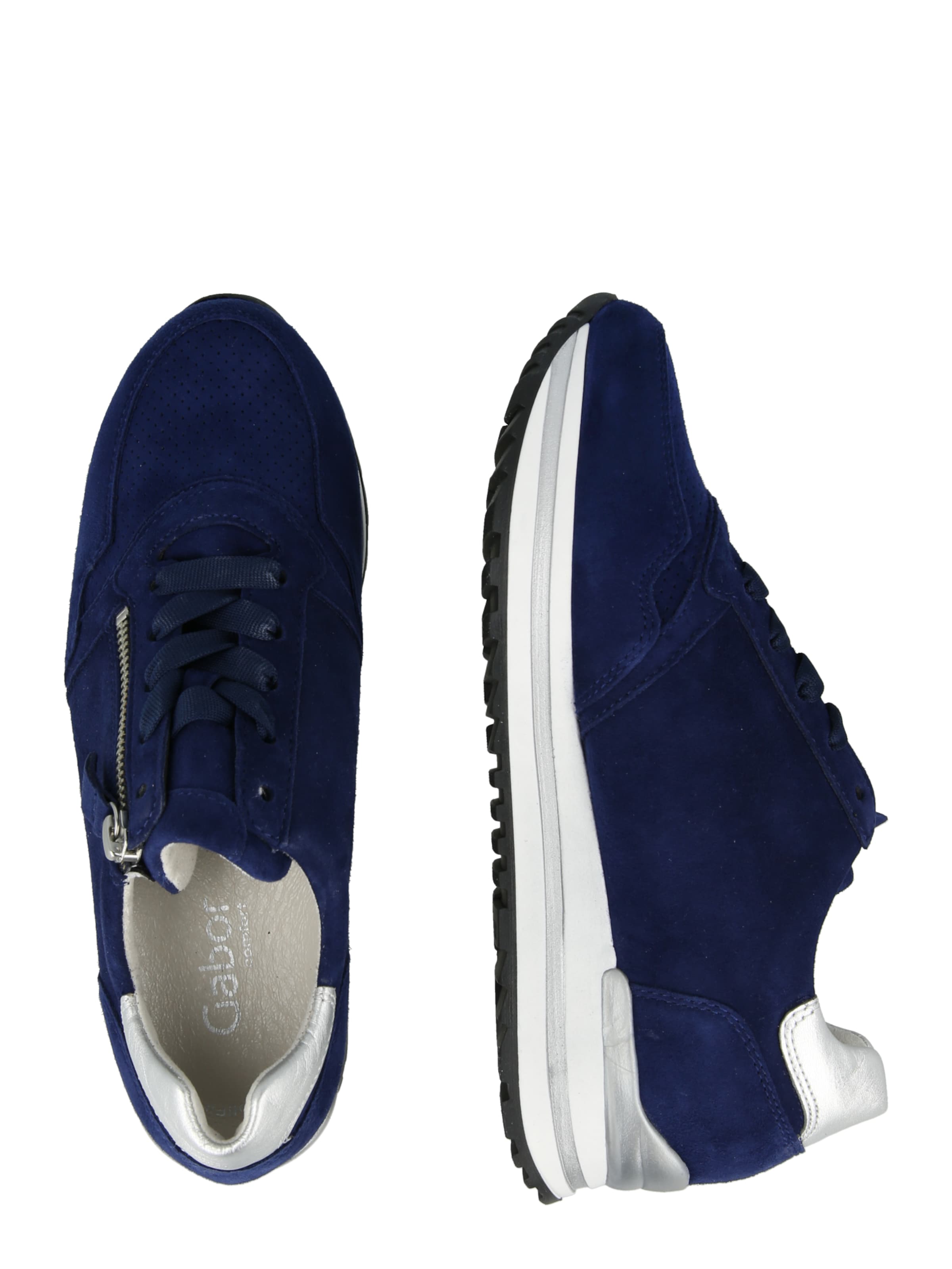 GABOR Низкие кроссовки в Синий: сбоку
