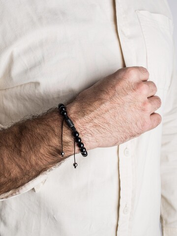 Akitsune Armband 'Venatio'‌‌‌‌‌‌‌‌‌‌ in Silber: Vorderseite