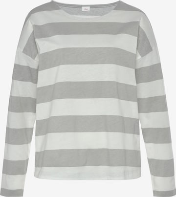 s.Oliver - Camiseta en gris: frente