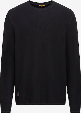 CAMEL ACTIVE Sweater in Black: front