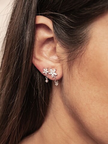 Hey Happiness Earrings 'Daisy Glow' in Silver
