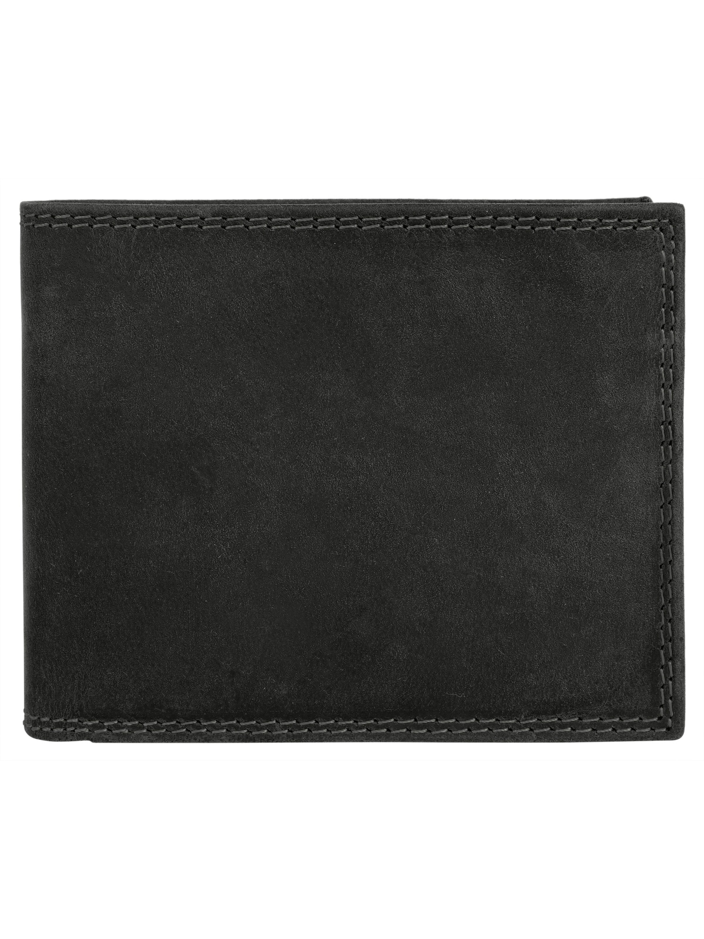 Bagan Portemonnaie‌‌‌‌‌‌‌‌ in Schwarz: Vorderseite