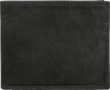 Bagan Portemonnaie in Schwarz: Vorderseite