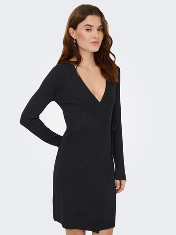 JDY Gebreide jurk 'JDYPrime' in Zwart