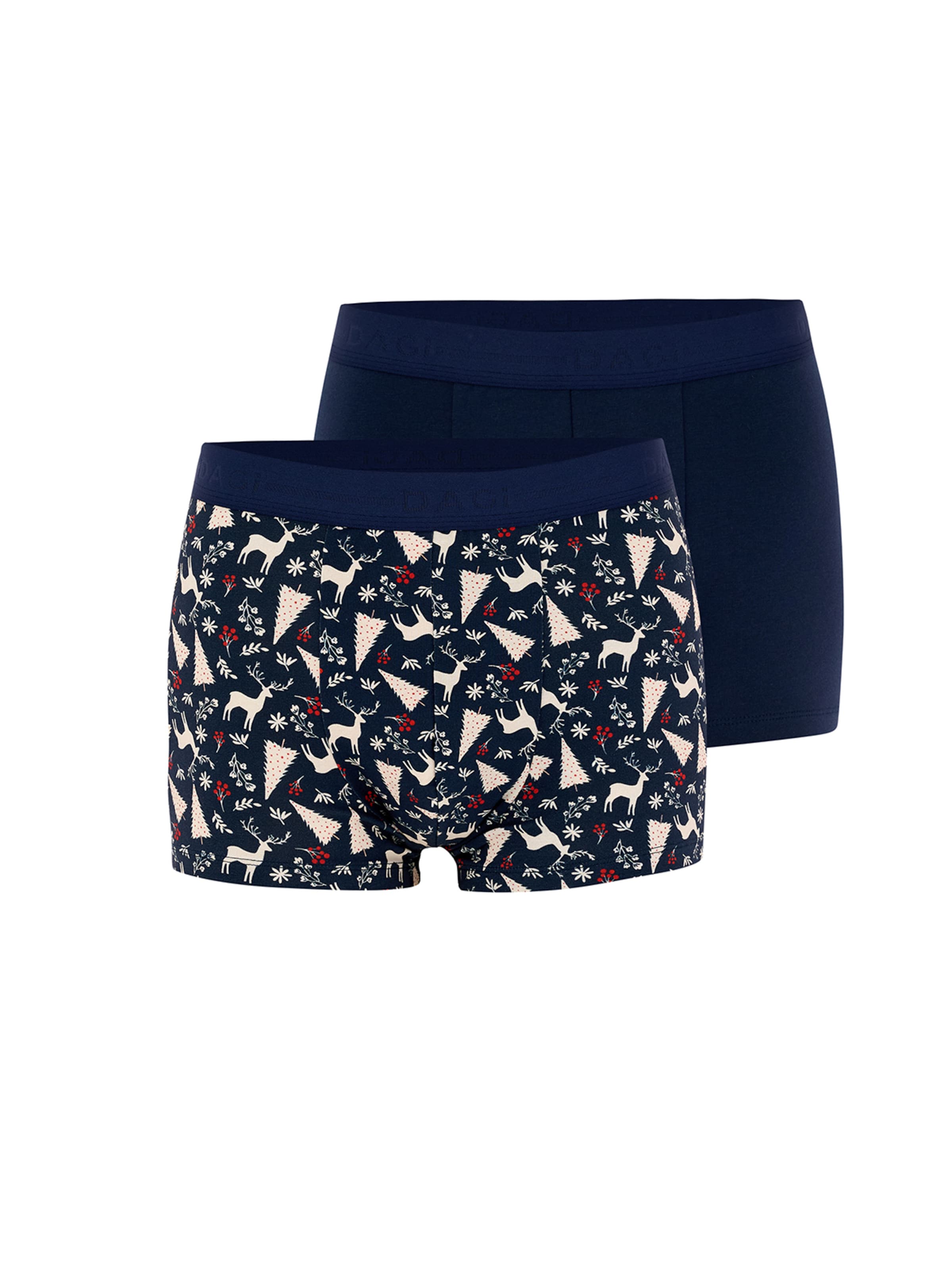 Dagi Long Johns in Blue: front