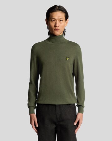 Lyle & Scott Trui in Groen: voorkant