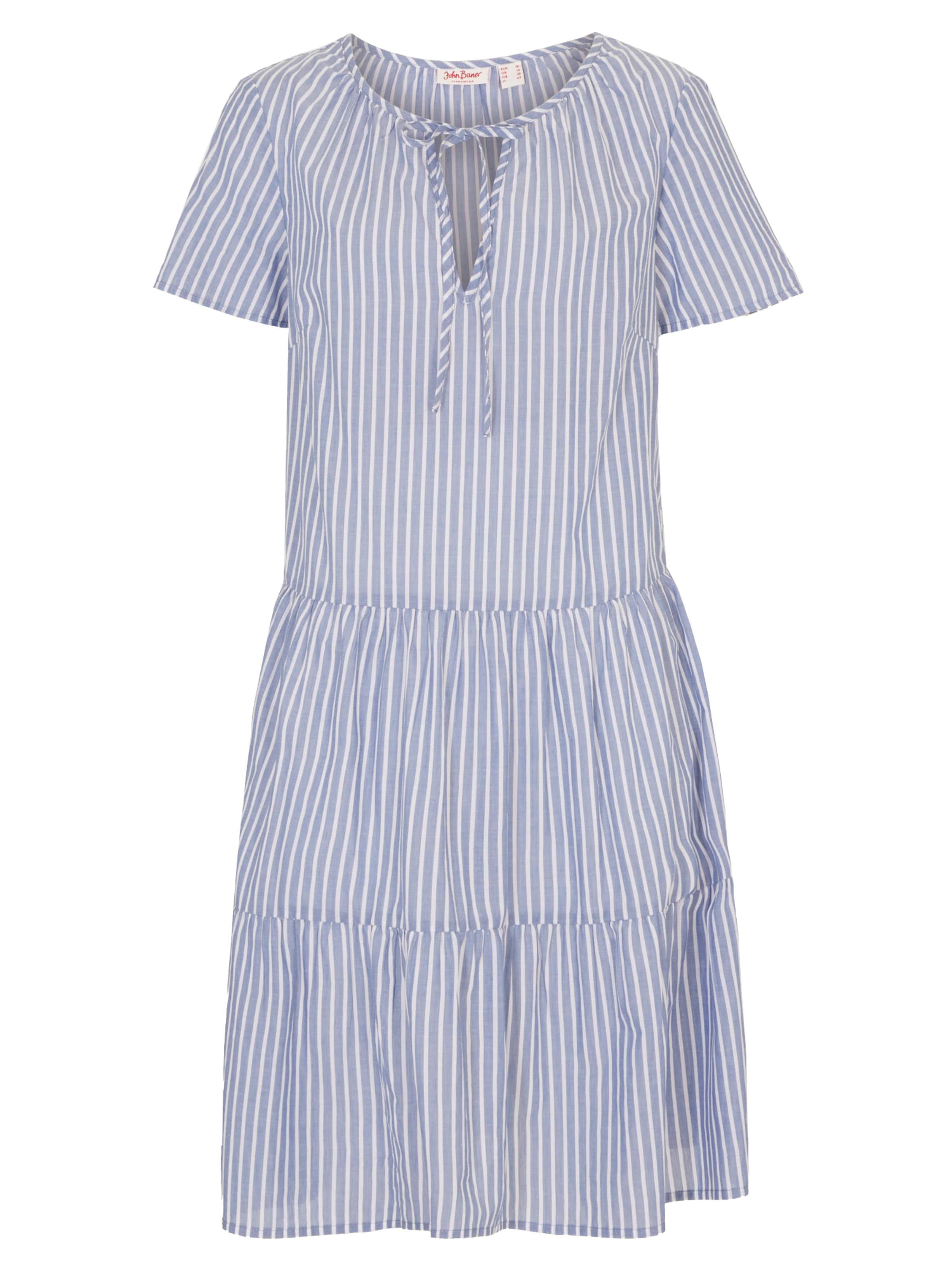 bonprix Tunika-Kleid in Blau: Vorderseite