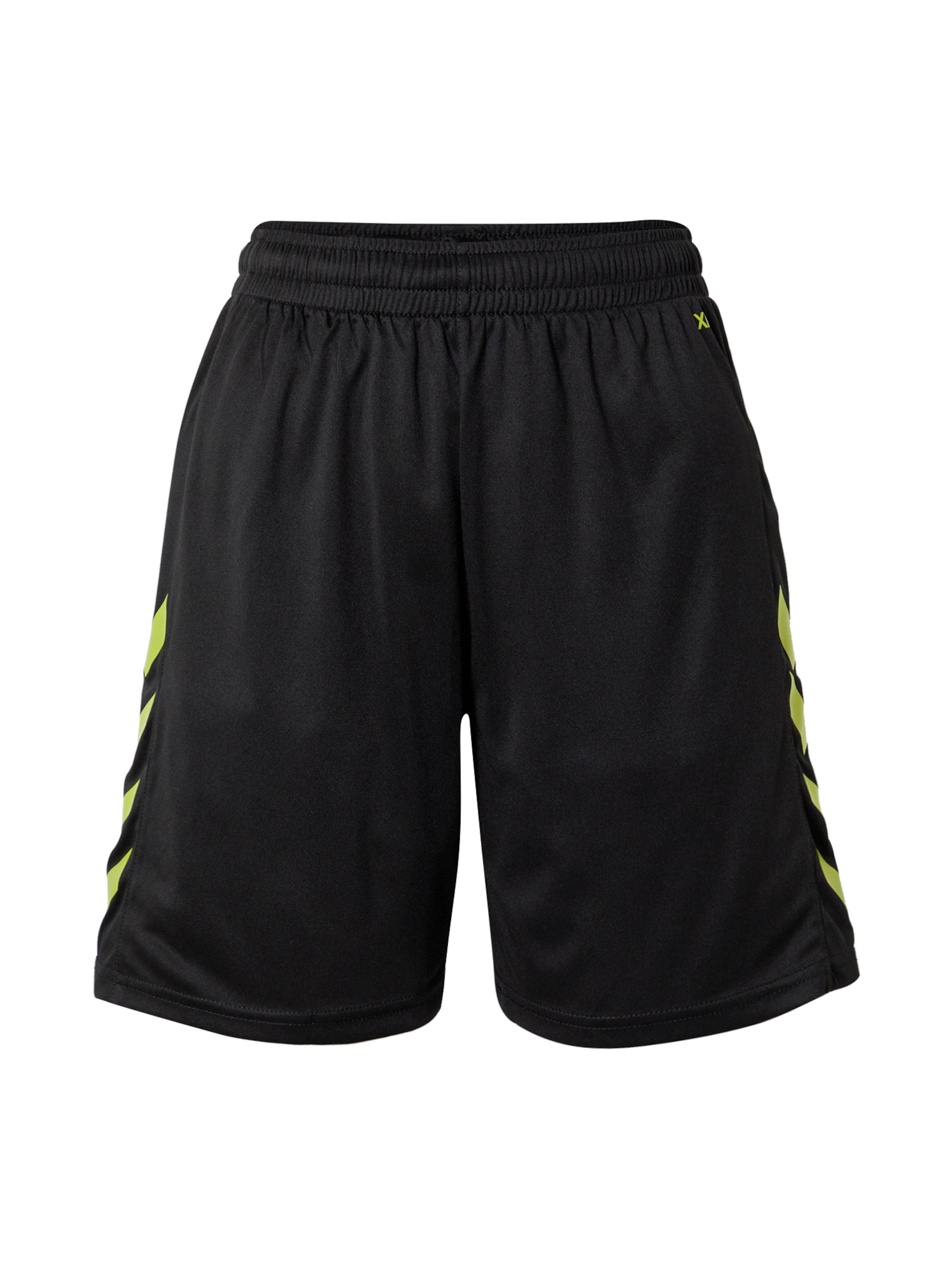 Hummel Normalny krój Spodnie sportowe w kolorze czarny: przód