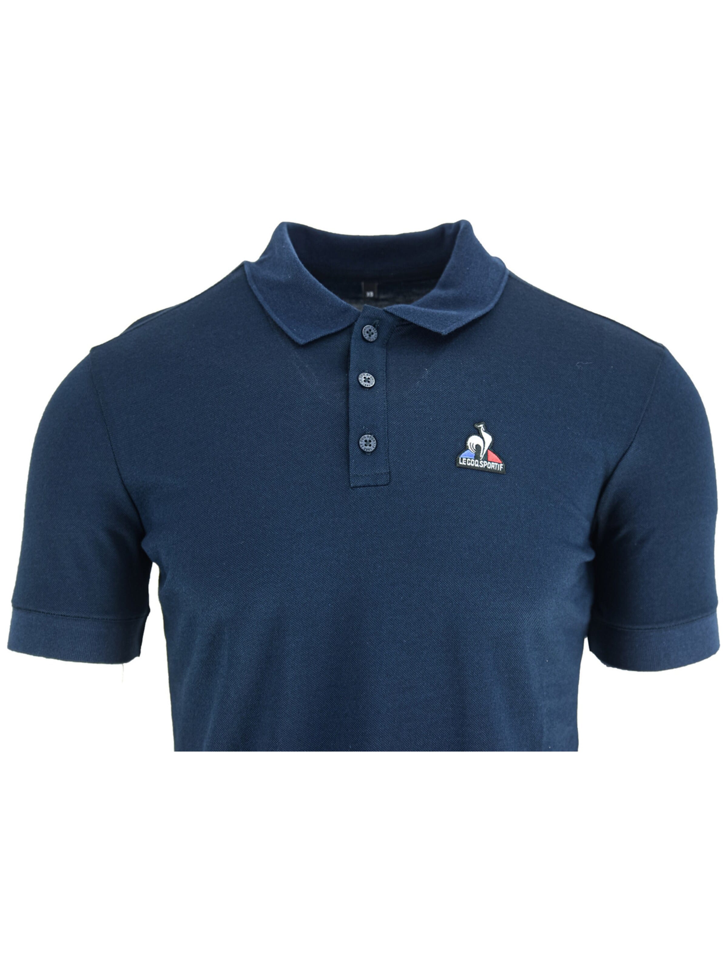 LE COQ SPORTIF Shirt 'Le Coq Sportif Ess N2 Short Sleeve Polo' in Blue
