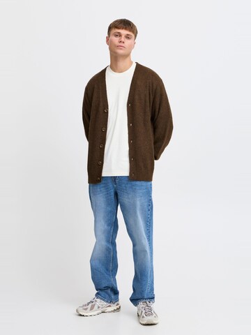Vestes en maille 'Hamed' !Solid en marron