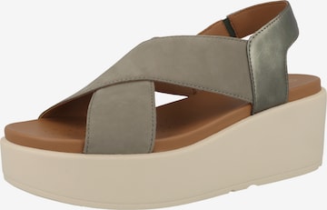 Sandalo di GEOX in verde: frontale