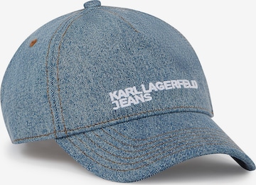 mėlyna KARL LAGERFELD JEANS Kepurė: priekis