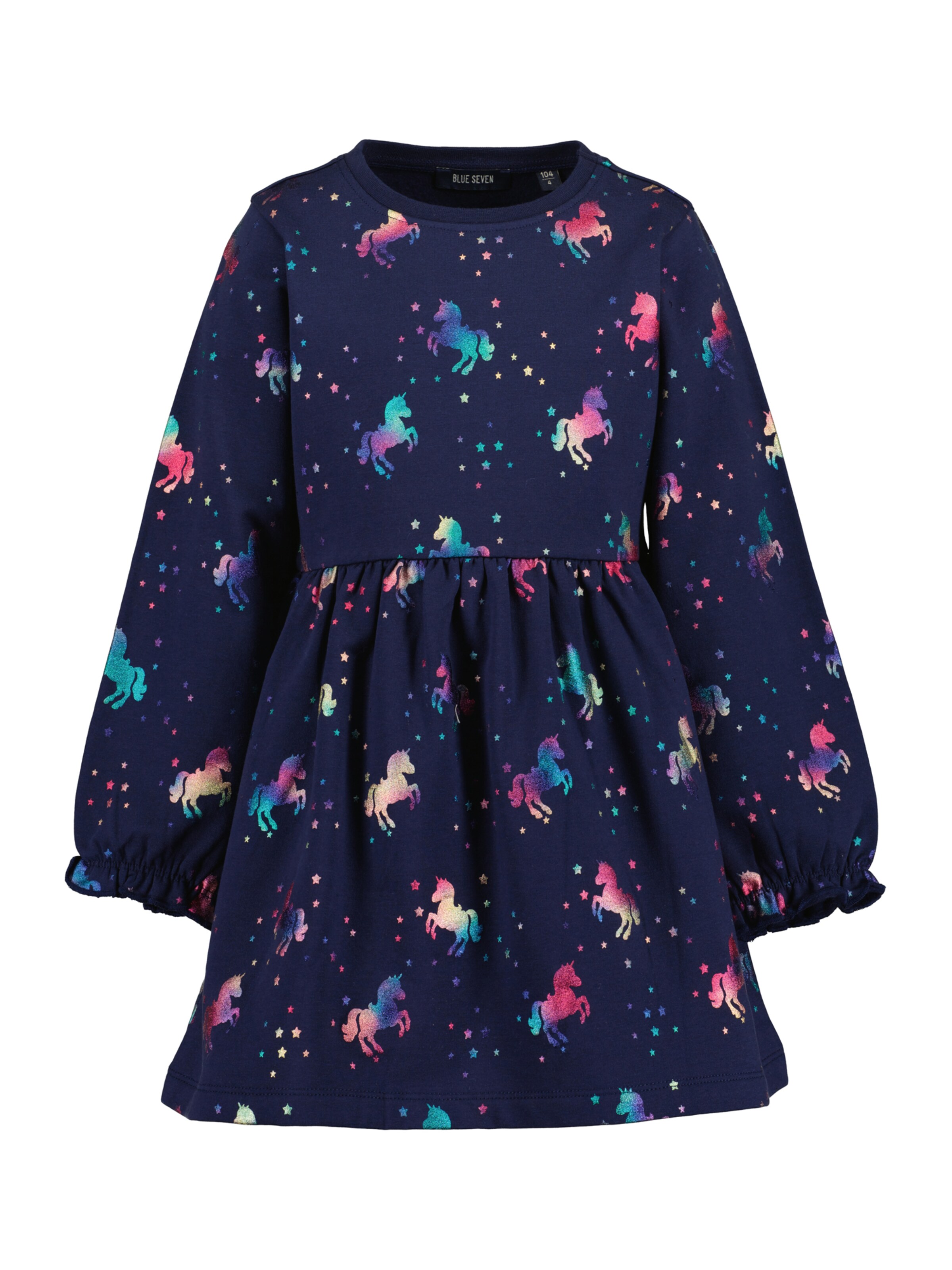 Robe BLUE SEVEN en bleu : devant