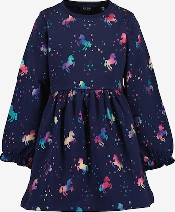 BLUE SEVEN Mekko värissä sininen: etupuoli