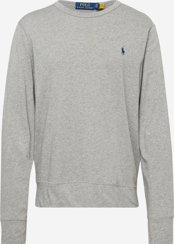 Sweat-shirt Polo Ralph Lauren en gris : devant